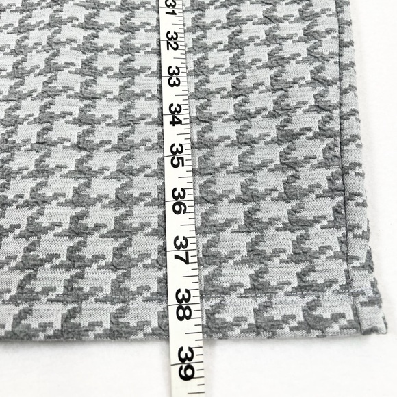 VENUS Women's Collared Cap Sleeve Houndstooth Bodycon Office Siren Dress Size 4‎ - Picture 11 of 13